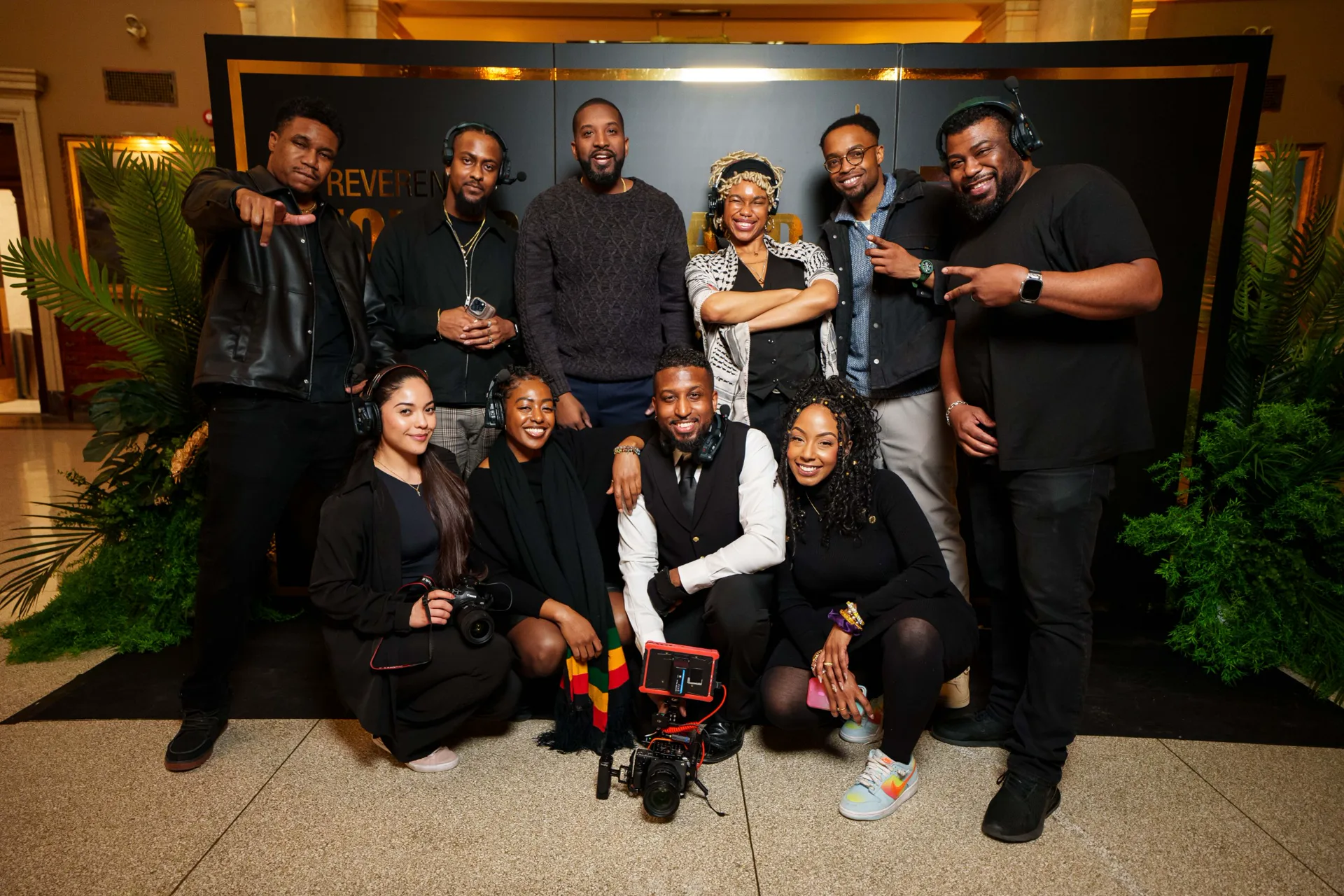 The Sean Signature Collection crew at the Reverend John C. Holland Awards, Hamilton